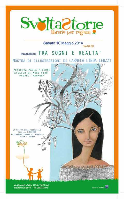 Bari, ''Tra sogni e realt'': mostra di Carmela Linda Leuzzi