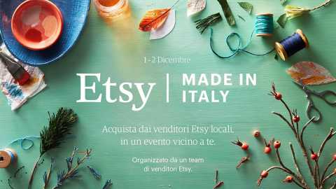 Bari, ''Etsy Made in Italy'': all'Officina degli Esordi 23 espositori di artigianato