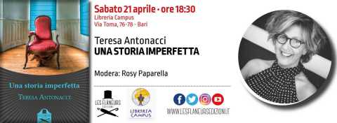 Bari, libreria Campus: Teresa Antonacci presenta 
