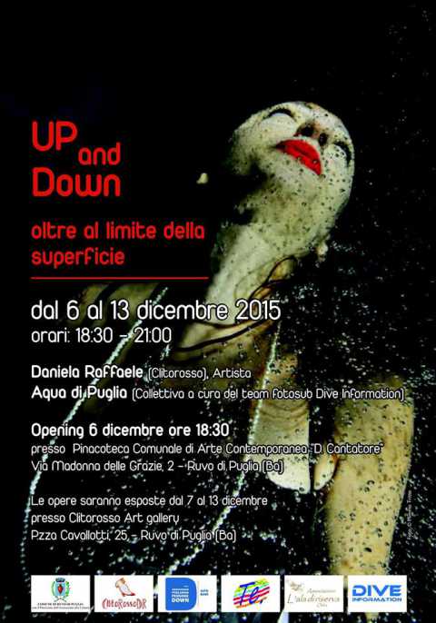 Ruvo, ''Up and down'': dipinti e foto in mostra nella galleria Clitorosso