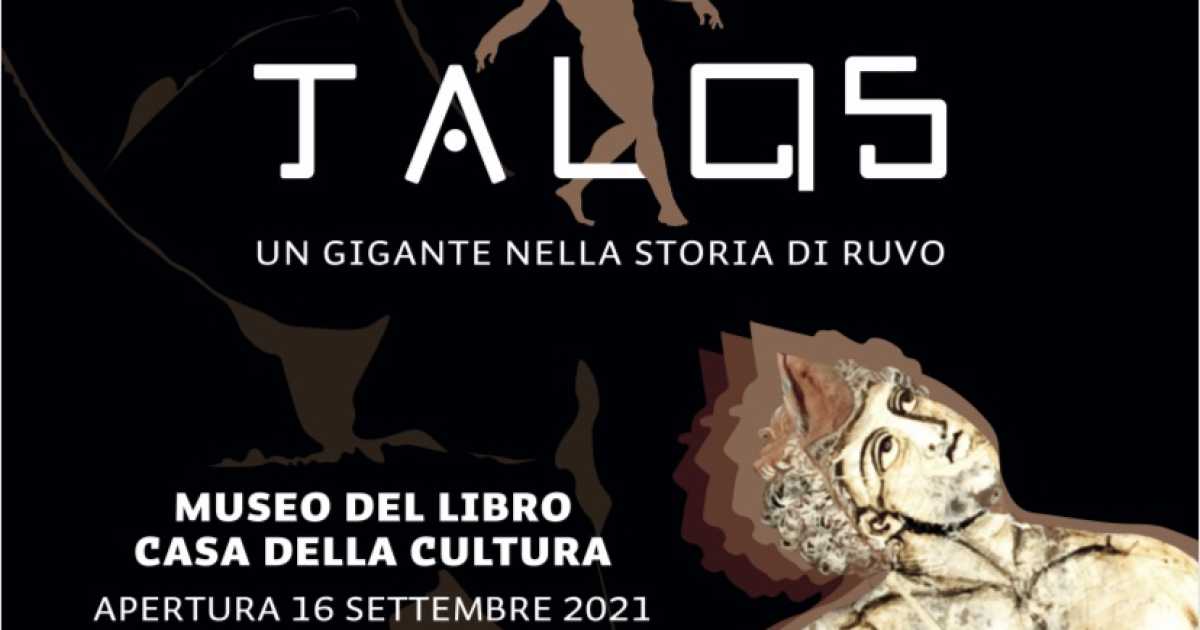 Ruvo, il vaso di Talos approda al Palazzo Caputi