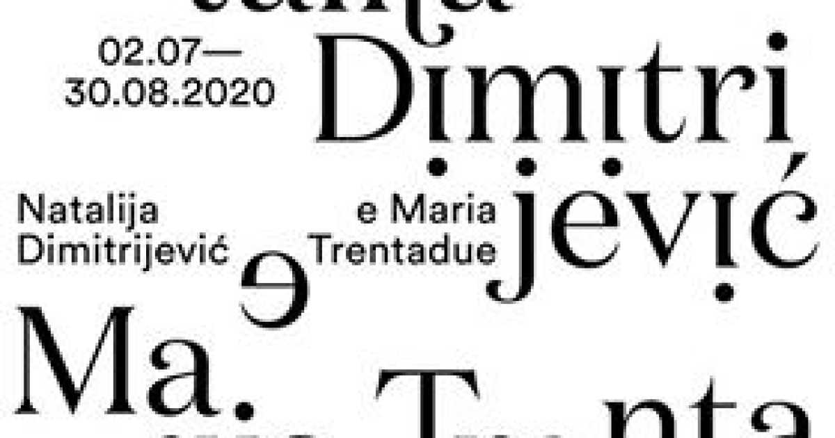 Bari, riapre lo Spazio Murat con la mostra ''Natalija Dimitrijević e Maria Trentadue''