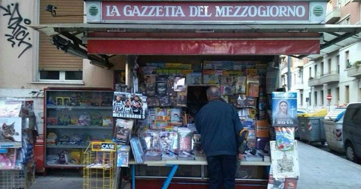 Giornalaio, lavoro in via d'estinzione: �I quotidiani non si vendono pi��