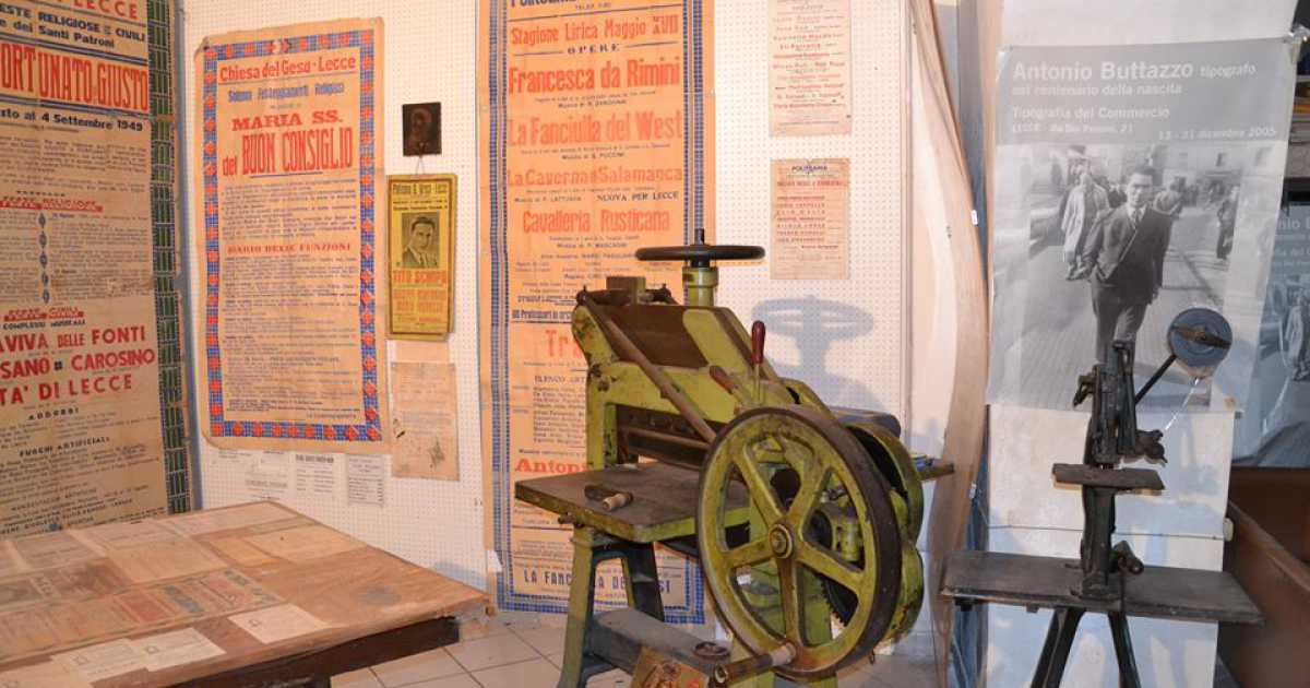 Lecce, la tipografia dove si stampa ancora con i caratteri mobili