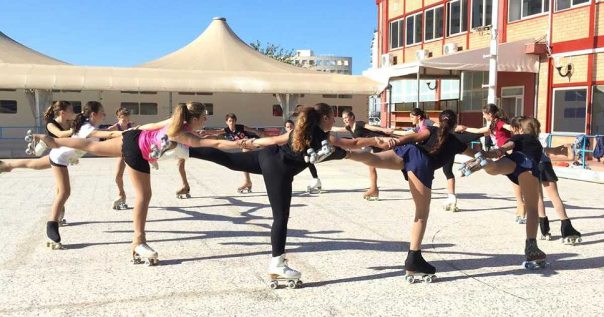 Le bambine del pattinaggio artistico su rotelle: �Cos� ci sembra di volare�