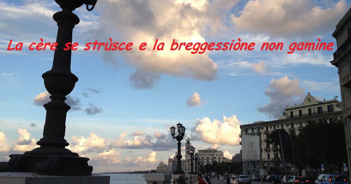 Il barese � una lingua o un dialetto? Ecco le due visioni contrastanti
