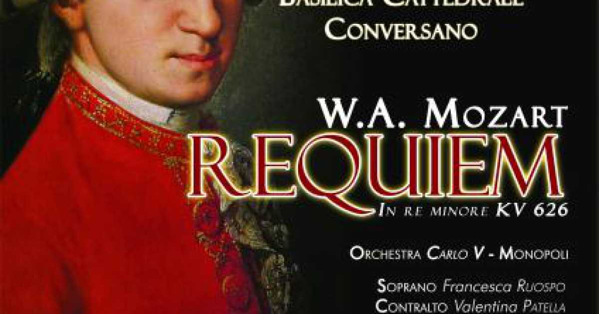 Conversano, la "Messa di Requiem" di Mozart nella Basilica Cattedrale
