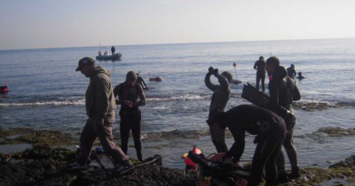''Pescata in amicizia'': 30 apneisti insieme per la sicurezza in mare