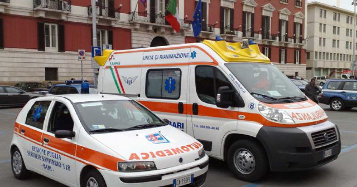 Bari, i pazienti costringono il 118 a essere trasportati al San Paolo