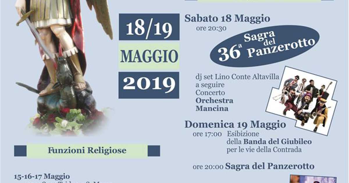 Monopoli, San Michele Arcangelo: un weekend di festeggiamenti tra panzerotti e musica 