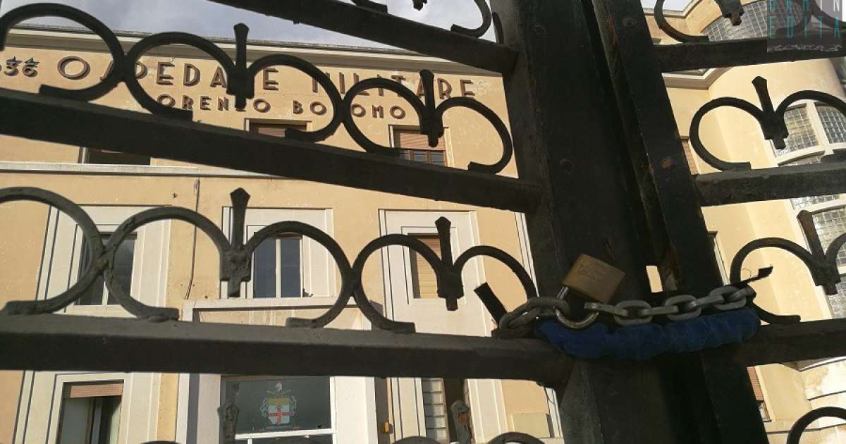 Bari, la storia del ''Bonomo'': grande ospedale militare abbandonato da dieci anni