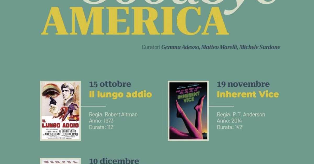 Bari, al via Goodbye America: la seconda edizione della rassegna Nic's Movies 