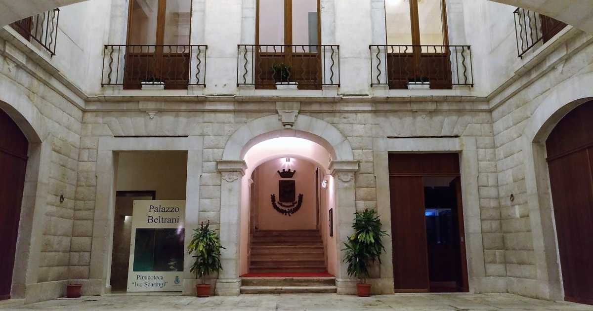 Trani, un mese di visite guidate e gratuite al Palazzo delle Arti Beltrani