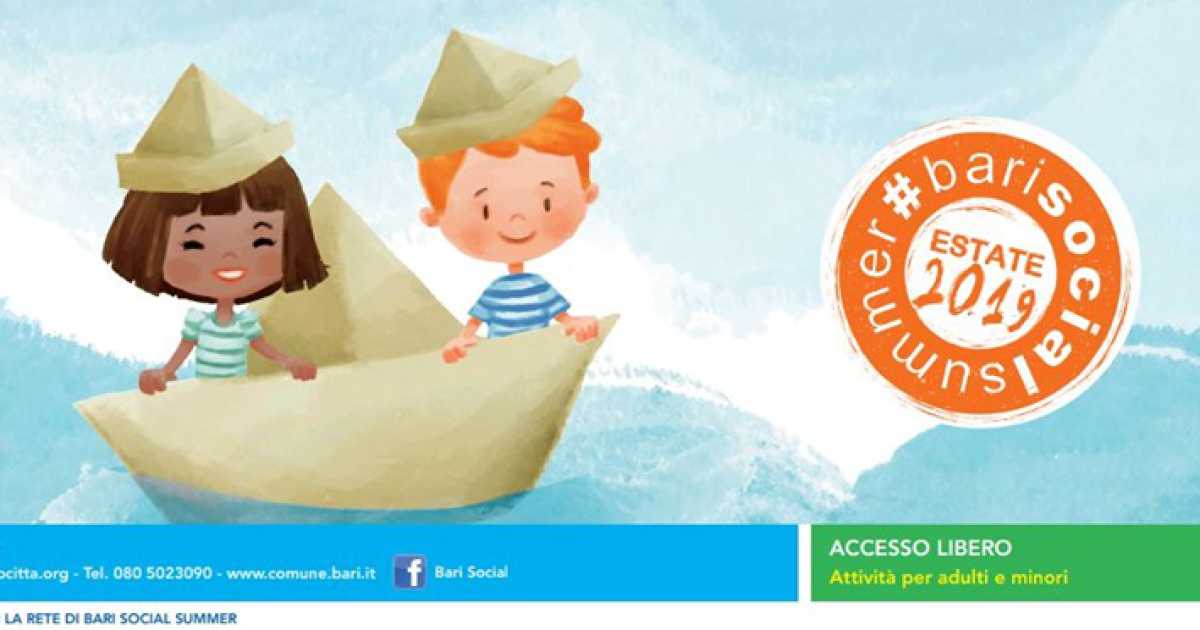 ''Bari Social Summer'': ecco le 200 iniziative per animare l'estate in citt�