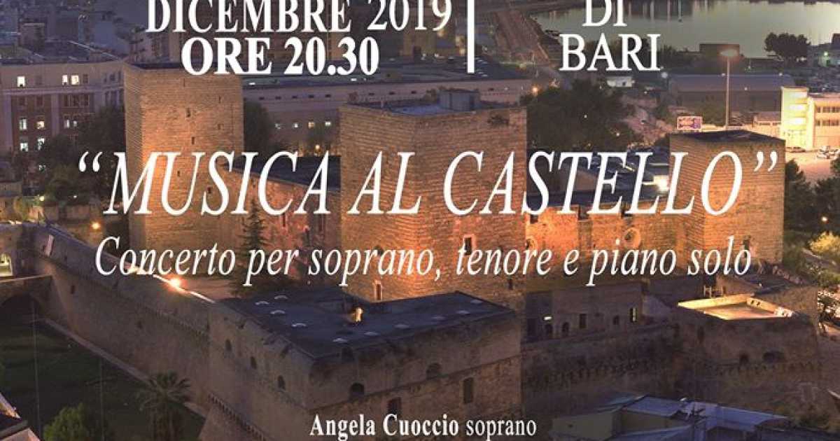 Bari, Castello: nella sala di Bona Sforza concerto di musica classica 