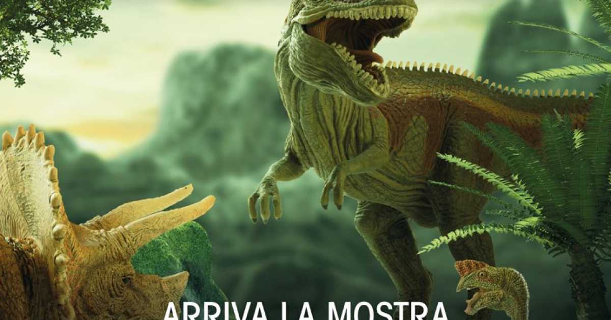 Bari, al Mongolfiera di Japigia mostra di ''Dinosauri giganti''