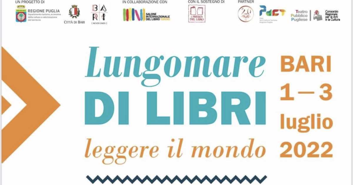 Bari, Lungomare di Libri: 3 giorni dedicati al mondo dell'editoria