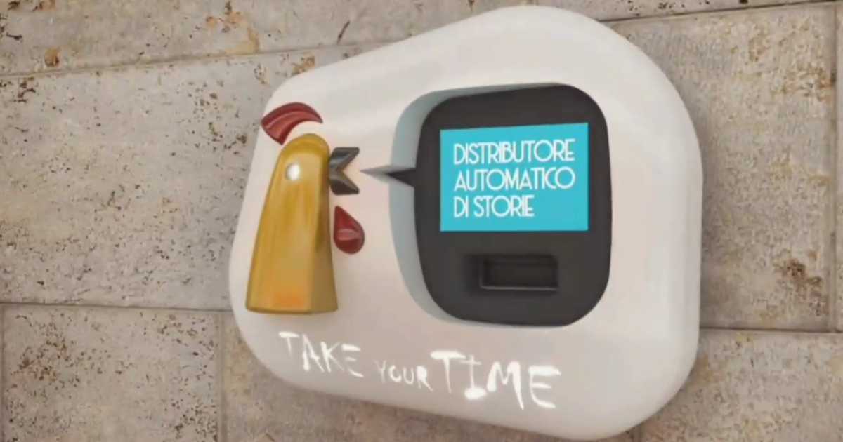Bari, Stazione Centrale: arriva il "distributore automatico di racconti"