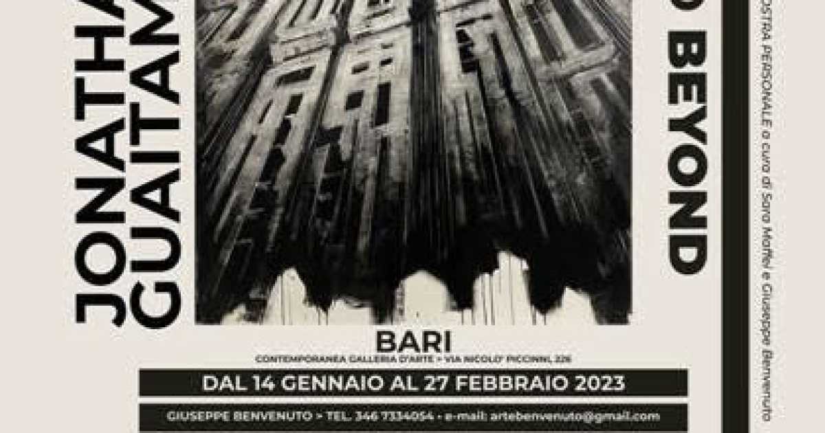 Bari, Moving Forward Beyond: la mostra dei paesaggi urbani in bianco e nero di Jonathan Guaitamacchi