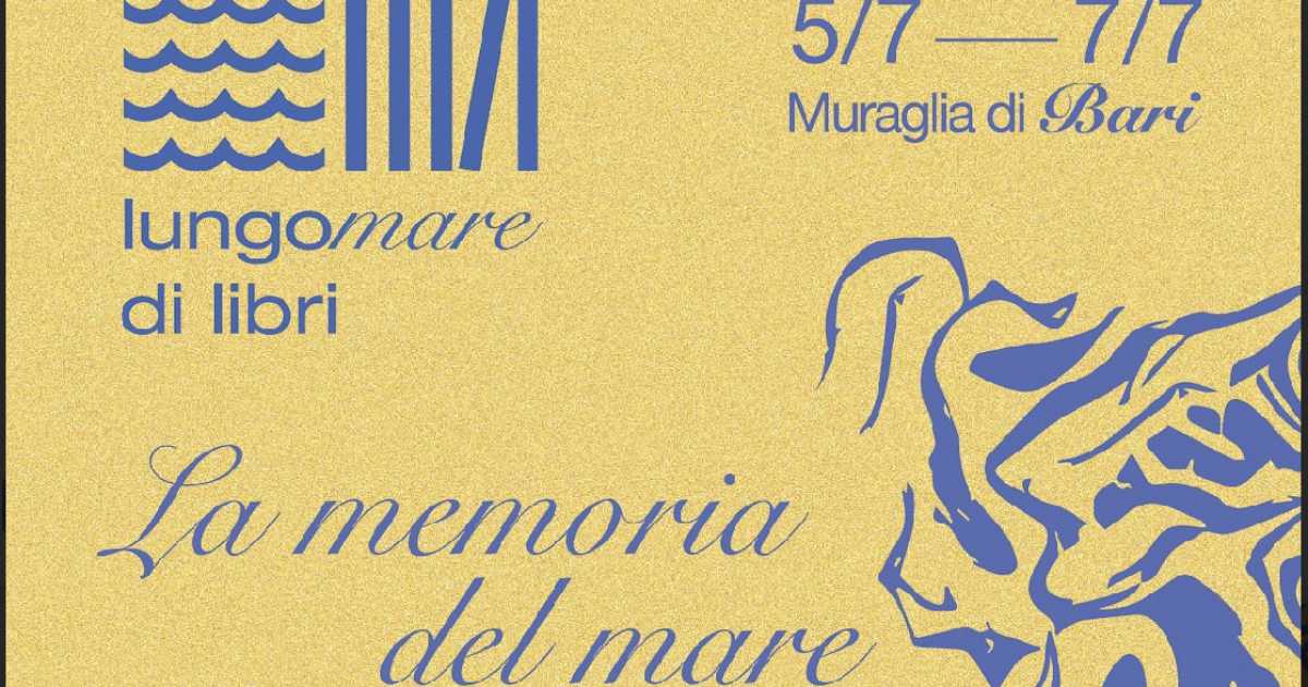 Bari, torna Lungomare di Libri: ''La memoria del mare'' tra musica e testi