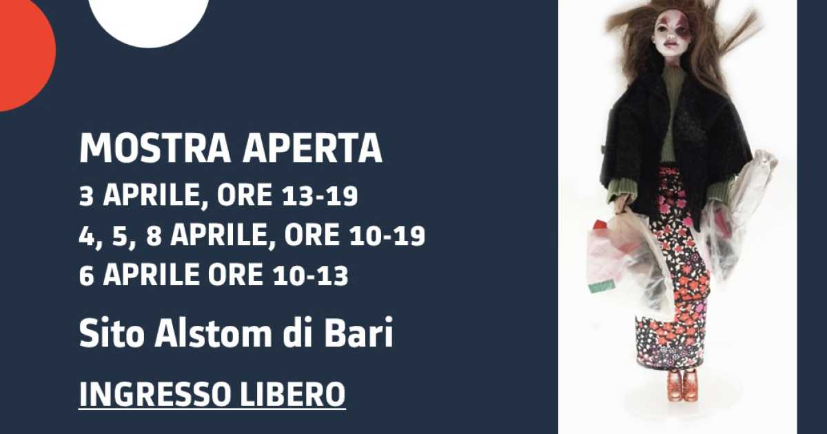 Bari, ''Laugh!'': la mostra d'arte di bambole di donne provenienti da tutto il mondo