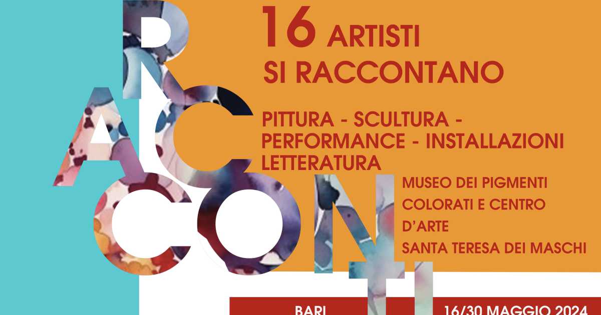 Bari, Santa Teresa dei Maschi: 16 artisti si raccontano con le loro opere