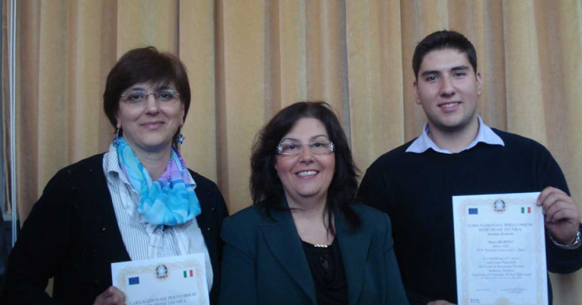 Lo studente barese Marco Rubino vince la ''Gara nazionale degli istituti nautici''