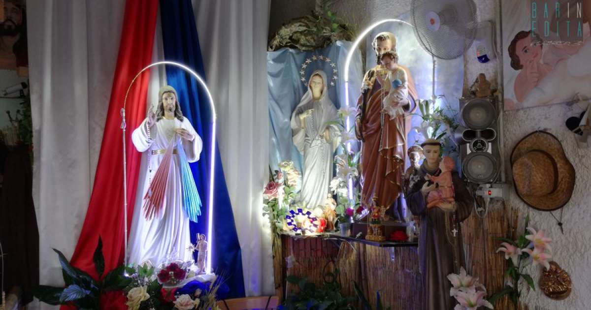 A Bari c'� una cappella nascosta: quella in cui prega Nino, l'uomo che parla con Ges�