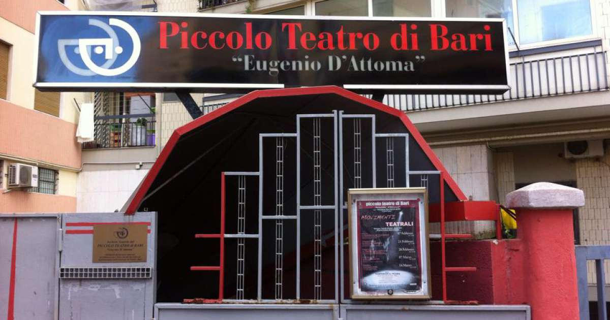 Piccoli palcoscenici crescono: il teatro barese non cala pi� il sipario