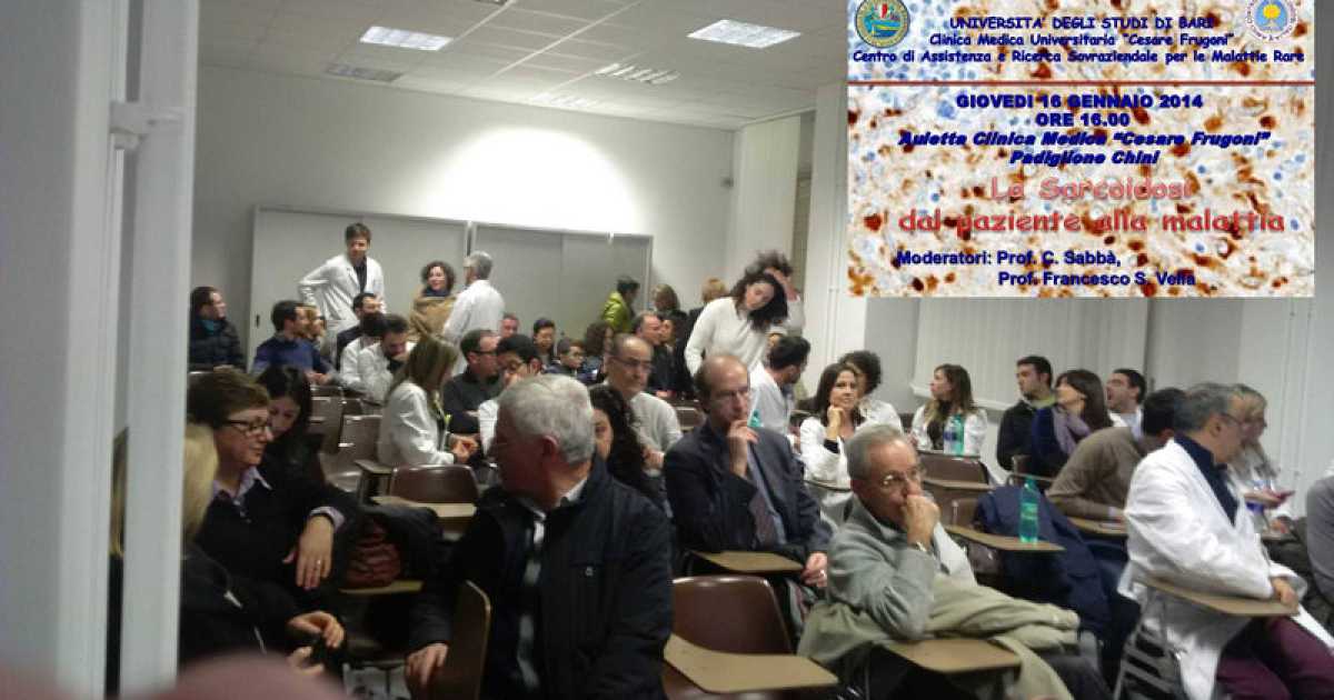 Sarcoidosi, la malattia sconosciuta: un seminario per la svolta?