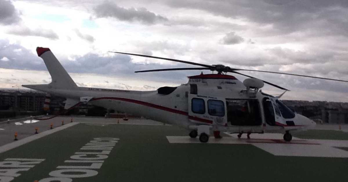 Policlinico di Bari, inaugurata la prima pista per l'elisoccorso
