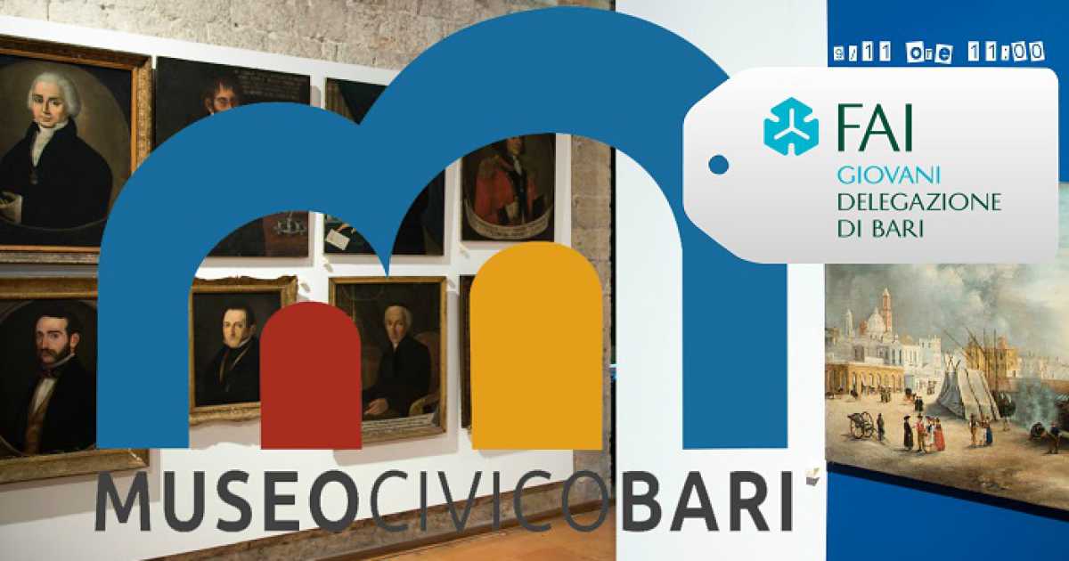 Bari, sabato visita guidata del Fai tra i tesori del Museo Civico
