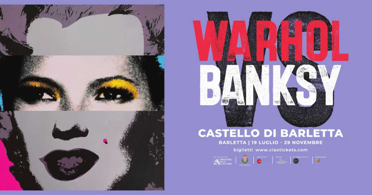 Warhol vs Bansky: a Barletta la mostra delle due superstar della comunicazione