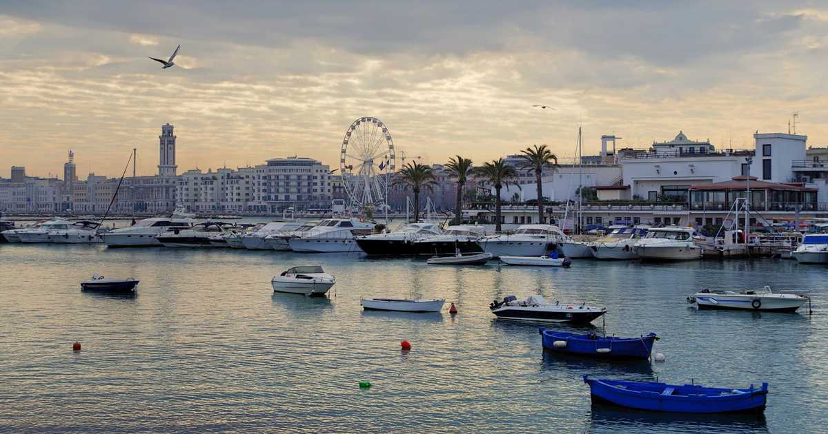 Il lungomare di Bari come palestra a cielo aperto