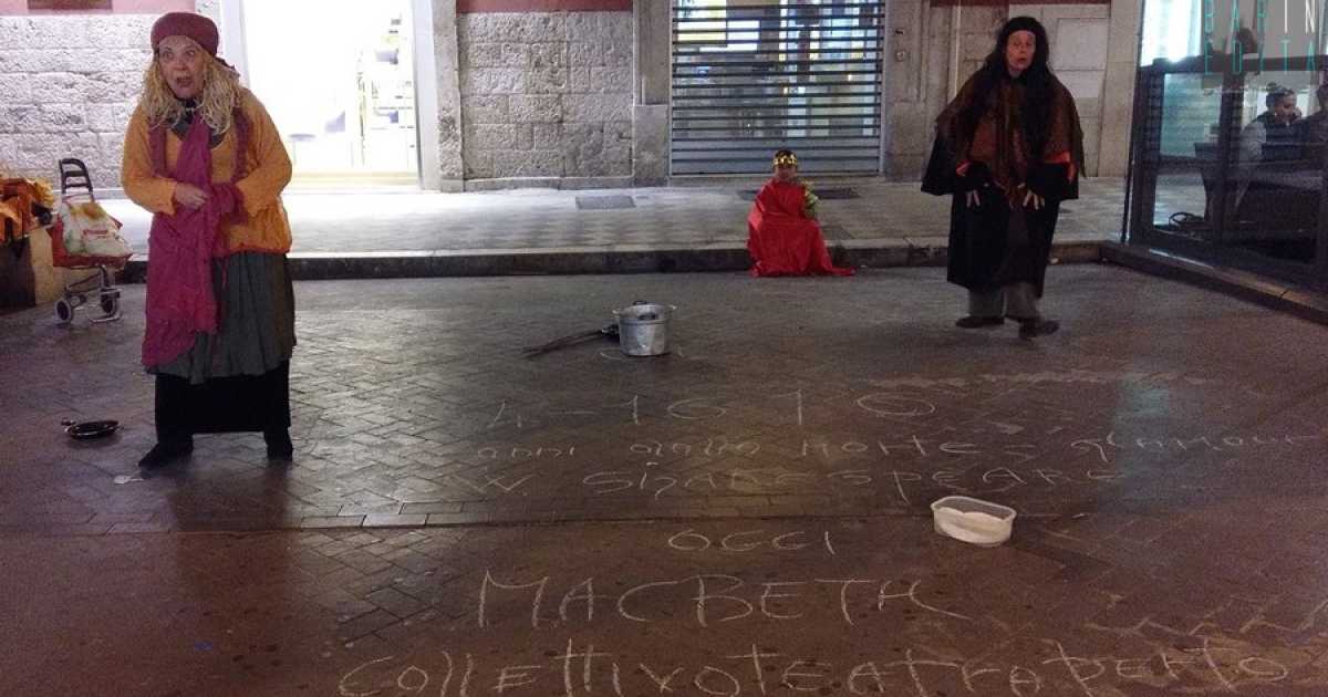 "Teatraperto", quando Shakespeare si fa per strada: �L'arte sia ricchezza per tutti�
