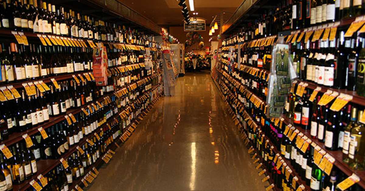 Comprare il vino nei supermercati? �Solo se non supera l'anno d'et�