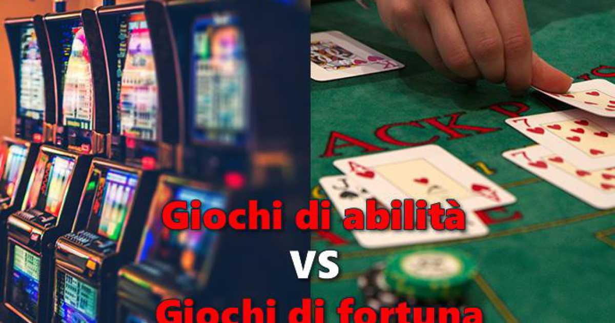 Abilit� vs. fortuna: cosa conta di pi� per il successo nei casin� online in Italia.