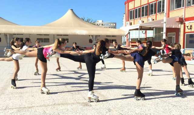 Le bambine del pattinaggio artistico su rotelle: Cos ci sembra di volare