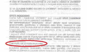 Farmaco shock, tra gli effetti indesiderati: la morte improvvisa