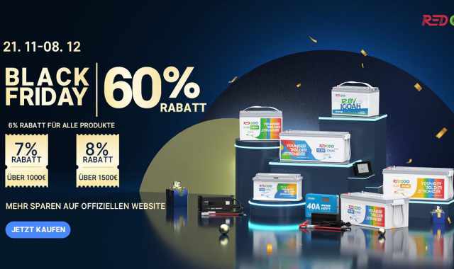 Vendita di Batterie Redodo per il Black Friday: Sconti Fino al 60%