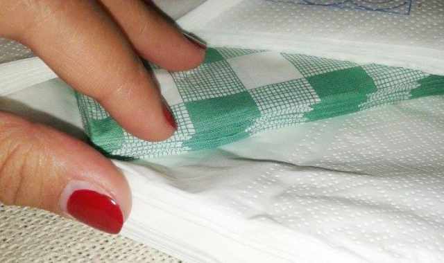 Tovaglioli di carta, occhio: sono sempre meno di quelli indicati