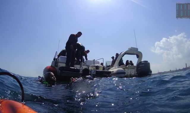 Bari, sott'acqua alla ricerca dell'isola di Monte Rosso: ecco cosa è stato trovato