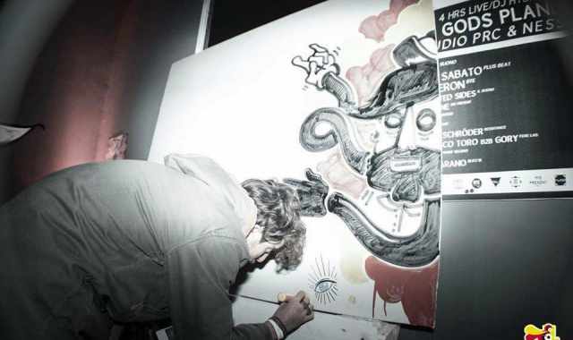 Simone Salamida: Con il ''live painting'' unisco pittura, musica e festa