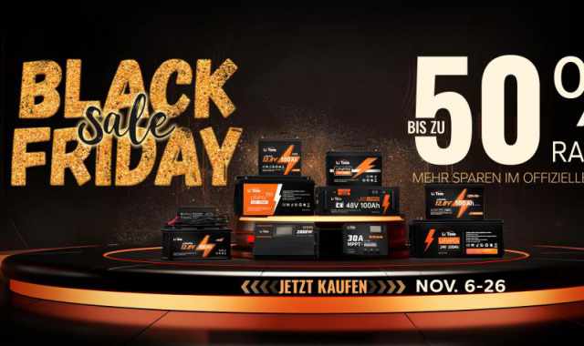 Risparmiate di pi sulle batterie LiTime LiFePO4 durante il Black Friday