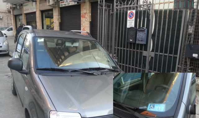 L'auto di un disabile blocca l'uscita? Ci spiace, ma non si pu rimuovere