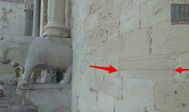 Il ''braccio lineare barese'': sulla Basilica 58 centimetri di leggenda