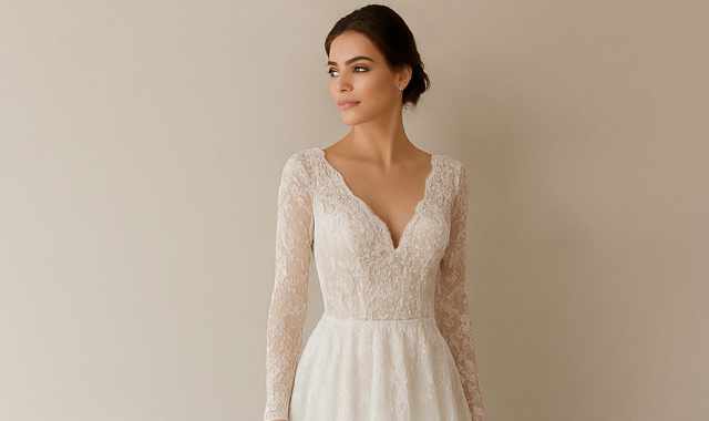 L'eleganza senza tempo del pizzo negli abiti da sposa