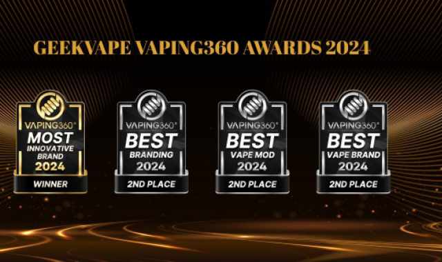 Geekvape vince alla grande agli Annual Awards 2024 di Vaping360