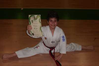 Il barese Davide, a 8 anni cintura nera di taekwondo: � il record italiano