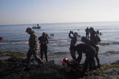 ''Pescata in amicizia'': 30 apneisti insieme per la sicurezza in mare